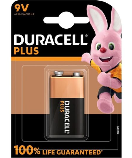 Baterie Duracell PLUS 9V 1ks