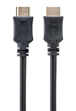 GEMBIRD Kabel HDMI-HDMI 4,5m, 1.4, M/M stíněný, zlacené kontakty, CCS, ethernet, černý