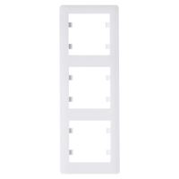 HAG LUMINA WL5130 RÁMEČEK 3-NÁS. SVISLÝ LUMINA SOUL BÍLÁ LESK