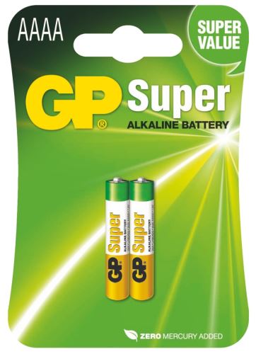 Alkalická speciální baterie GP 25A (AAAA, LR61) 1,5 V B1306