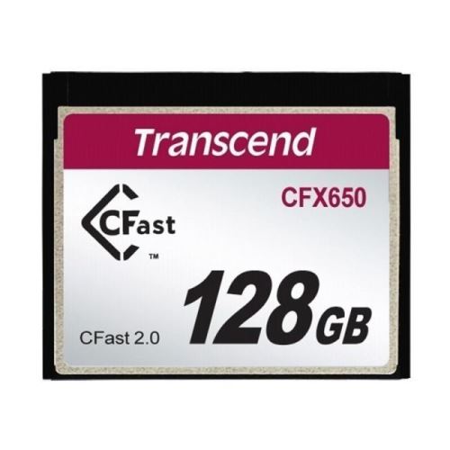 Transcend 128GB CFast 2.0 CFX650 paměťová karta (MLC)