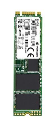 TRANSCEND MTS952T-I 256GB Industrial 3K P/E SSD disk M.2, 2280 SATA III 6Gb/s (3D TLC), 56