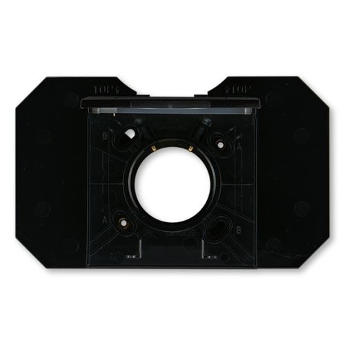 ABB LEVIT M 5530H-C67107 63 ZÁSUVKA CENTRÁLNÍHO VYSÁVÁNÍ SE ZÁKLADNOU ONYX/KOUŘOVÁ ČERNÁ