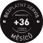 Bezplatný servis pro výrobky značky Philco - prodloužená záruka na 5 let