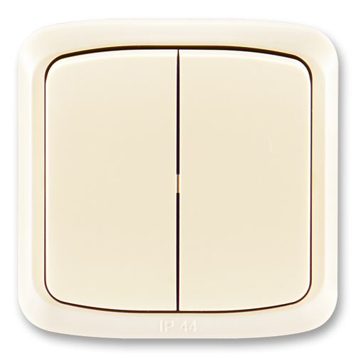 ABB TANGO 3558A-05940 C   SPÍNAČ Č.5, TANGO, SLON.KOST, IP44