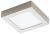 EGLO SVÍTIDLO 94524 FUEVA 1 LED 10,95W PŘISAZENÉ ČTVERCOVÉ 170X170MM 1200LM 3000K NIKL EGLO SVÍTIDLO 94524 FUEVA 1 LED 10,95W PŘISAZENÉ ČTVERCOVÉ 170X170MM 1200LM 3000K NIKL