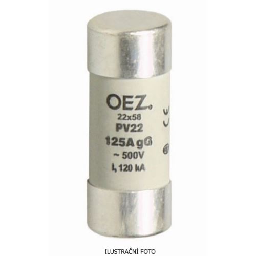 OEZ POJISTKA VÁLC PV22 25A AM 690V 22X58 06745