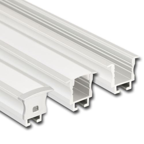 MCLED PROFIL AL. VEST AC PRO SÁDROKARTON 24X20MM BEZ DIFUZORU 2M ML-761.135.02.2