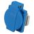 NG BALS ZÁSUVKA VESTAVNÁ QUICK CONNECT CZ MODRÁ 16A 3P 230V IP54 71118