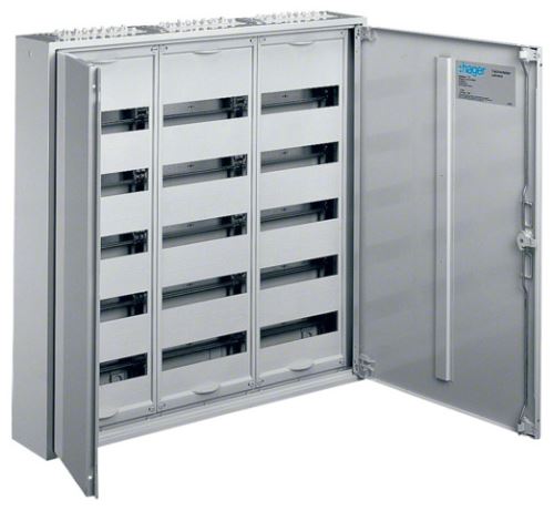 HAGER FWB53 ROZVADĚČ UNIVERS IP44 TŘ.2 180MOD 800X800X161 NÁSTĚNNÝ (FW53)