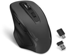 CONNECT IT Dual SmartSwitch bezdrátová myš, USB-A + C (+1x AA baterie zdarma), ŠEDÁ CMO-3100-GY CONNECT IT Dual SmartSwitch bezdrátová myš, USB-A + C (+1x AA baterie zdarma), ŠEDÁ CMO-3100-GY