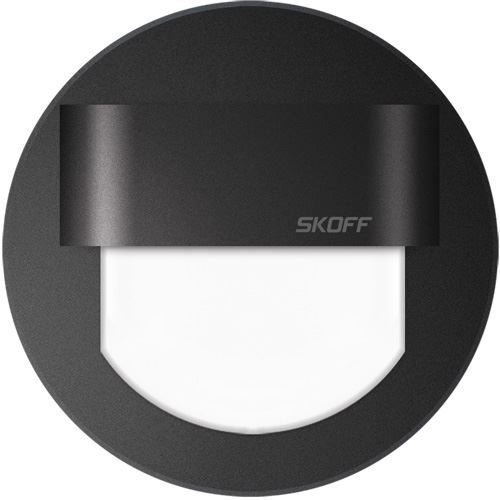SKOFF LED nástěnné svítidlo ML-RST-D-W-1 RUEDA STICK černá(D) studená(W,6500