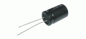 Kondenzátor elektrolytický  100M/160V 16x26-7.5  105*C  rad. C