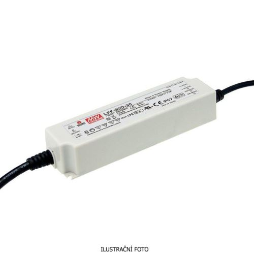 MEANWELL ZDROJ PRO LED LPF-60D-48 60W VSTUP 90-305V AC, 127-431V DC VÝSTUP 48V 0-1.25A 905
