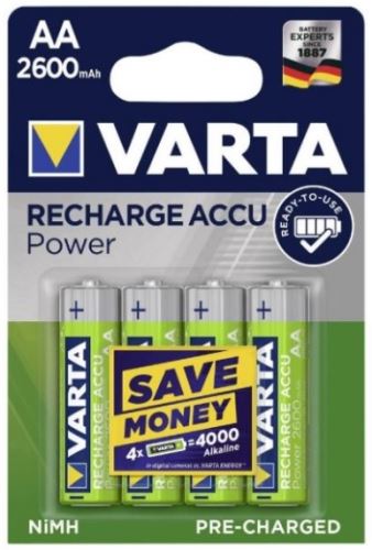Baterie Varta HR6 2600/4 R2U