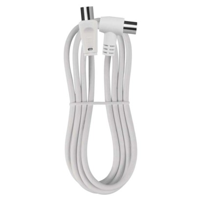 Anténní koaxiální kabel stíněný 1,25m – úhlová vidlice, 2333130121