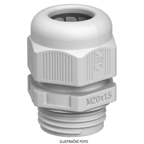 OBO VÝVODKA V-TEC VM50 SGR STŘÍBR ŠEDÁ 2022855