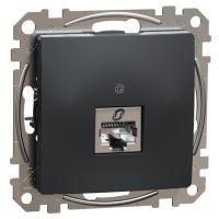 SCHN SEDNA DESIGN ZÁSUVKA DAT. 1XRJ45 KAT. 6A STP ANTRACIT SDD114466S SCHN SEDNA DESIGN ZÁSUVKA DAT. 1XRJ45 KAT. 6A STP ANTRACIT SDD114466S