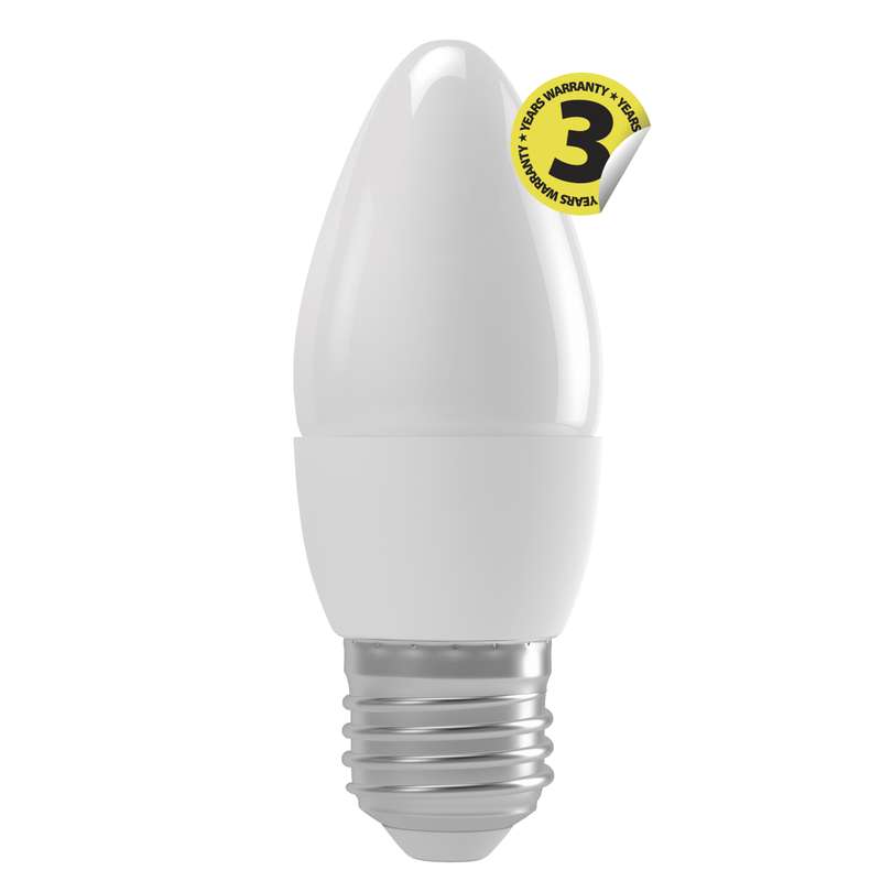 LED žárovka Classic svíčka / E27 / 4,1 W (32 W) / 350 lm / teplá bílá, 1525733206