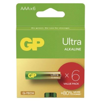 Alkalická baterie GP Ultra AAA (LR03), B0211V