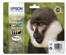 EPSON cartridge T0895 (black/cyan/magenta/yellow) multipack (opice) C13T08954010