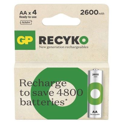 Nabíjecí baterie GP ReCyko 2600 AA (HR6), B25274