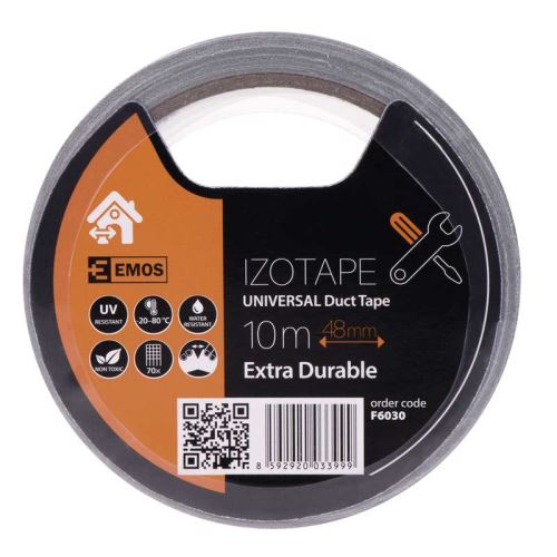 Univerzální páska 48mm / 10m DUCT TAPE, 10 ks, display box, F6030