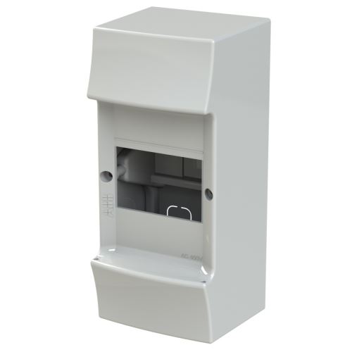 ABB ROZVODNICE MISTRAL41W NÁSTĚNNÁ IP41 4M BEZ. N/PE, BEZ DVÍŘEK