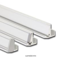 MCLED PROFIL SD AL NA SKLO 8MM, ČIRÝ DIFUZOR, KOMPLET, 2M ML-761.082.02.2 MCLED PROFIL SD AL NA SKLO 8MM, ČIRÝ DIFUZOR, KOMPLET, 2M ML-761.082.02.2