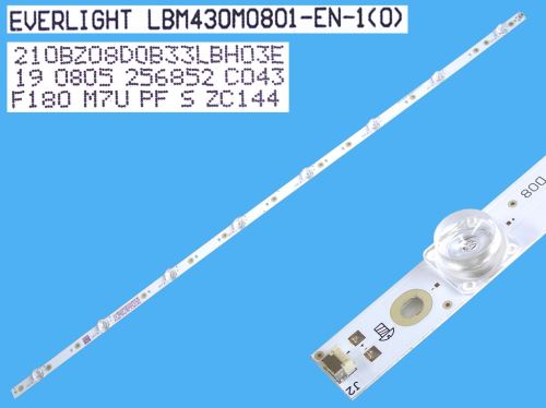 LED podsvit 582mm sada LG AGM76931101 celkem 4 kusy / DLED Backlight  8 D-LED, SSC_Y19_Tri
