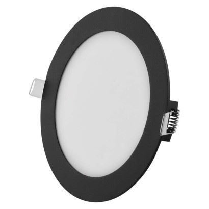 LED vestavné svítidlo NEXXO, kruhové, černé, 12,5W, se změnou CCT, ZD1333