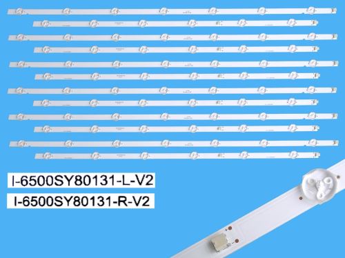 LED podsvit sada Sony 65" celkem 12 pásků / D-LED BAR I-6500SY80131-L-V2 + I-6500SY80131-R