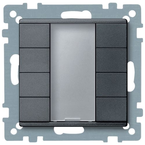 SCHN MERTEN KNX TLAČ. PANEL 4-NÁSOBNÝ PLUS , SYSTEM M ANTRACIT MTN627814
