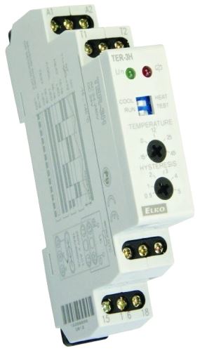 ELK TERMOSTAT TER-3H AC/DC 24-240V,-15 AŽ +45 3846