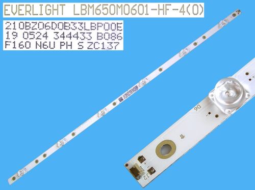 LED podsvit 675mm, 6LED / LED Backlight 675mm - 6 D-LED  Everlight LBM650M0601-HF-4(0) / 2