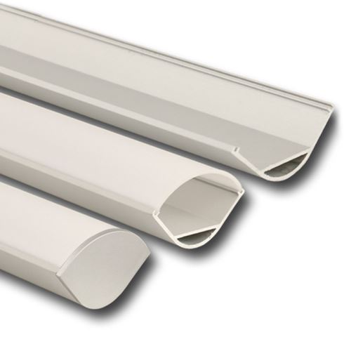 MCLED PROFIL AL PŘIS. ROHOVÝ RL 30X30MM MATNÝ DIFUZOR KOMPLET 2M ML-761.045.02.2