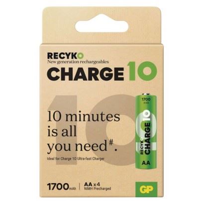 Nabíjecí baterie GP ReCyko Charge 10 AA (HR6), B24294