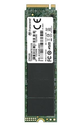 TRANSCEND MTE112S 256GB SSD disk M.2 2280, PCIe Gen3 x4 NVMe 1.3 (3D TLC), single sided, 1