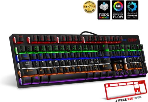 CONNECT IT NEO+ mechanická herní klávesnice, RGB podsvícení (CZ+SK verze)