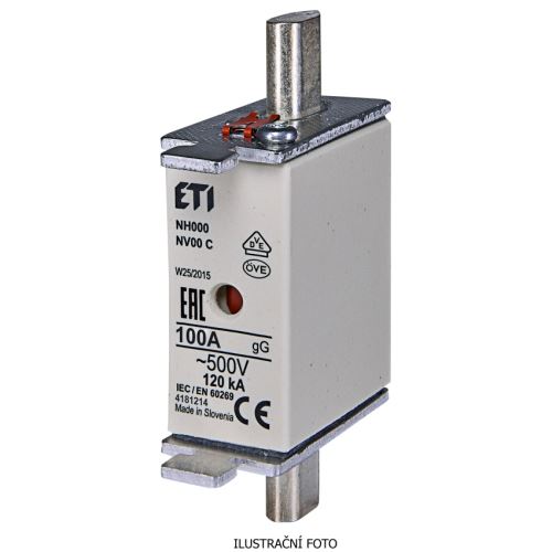 ETI POJISTKA NV/NH000 GG 63A/400V 004181112