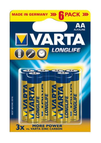 Baterie Varta Longlife Extra AA 6ks