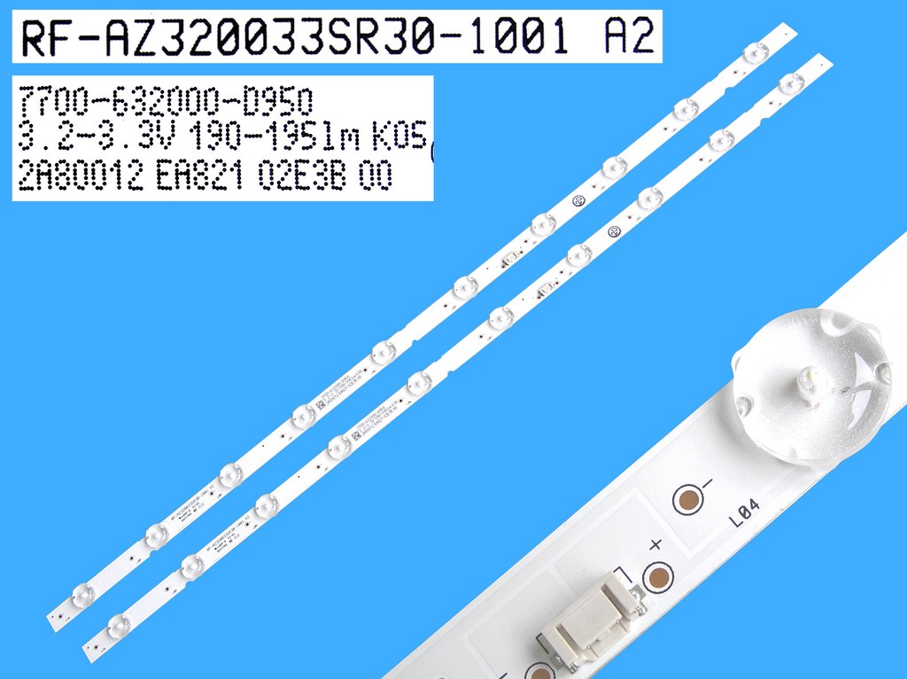 LED podsvit sada LG32FHD celkem 2 pásky 625mm / DL