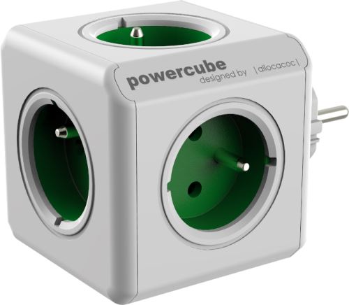 ALL POWERCUBE ORIGINAL (GREEN) DO ZÁSUVKY, 5X ZÁS. 230V 16A