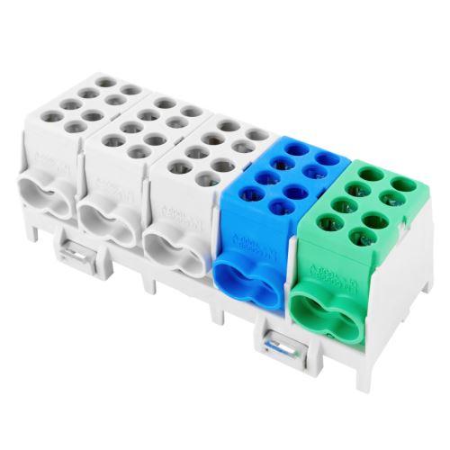 ELEM SVORKOVNICE ROZBOČ. HLAK 25-5/10 S 100A 5PÓL., AL/CU IP20 3XŠ/M/Z NA DIN /2080516 299
