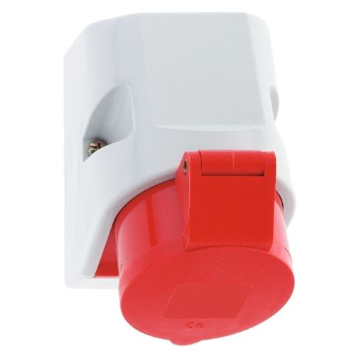 NG BALS ZÁSUVKA NÁSTĚNNÁ QUICK-CONNECT  16A 5P 400V IP44 6H 11906