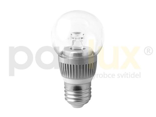 LED žárovka BALL LED 230V 3,5W E27, teplá bílá