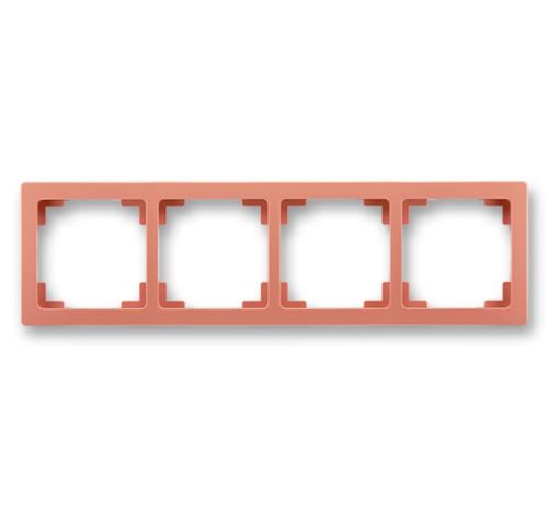 ABB SWING L 3901J-A00040 R3 RÁMEČEK ČTYŘNÁSOBNÝ PRO VODOROVNOU I SVISLOU MONTÁŽ CIHLOVÁ