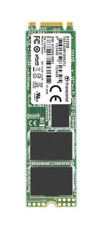 TRANSCEND MTS952T2 512GB Industrial 3K P/E SSD disk M.2, 2280 SATA III 6Gb/s (3D TLC), 560