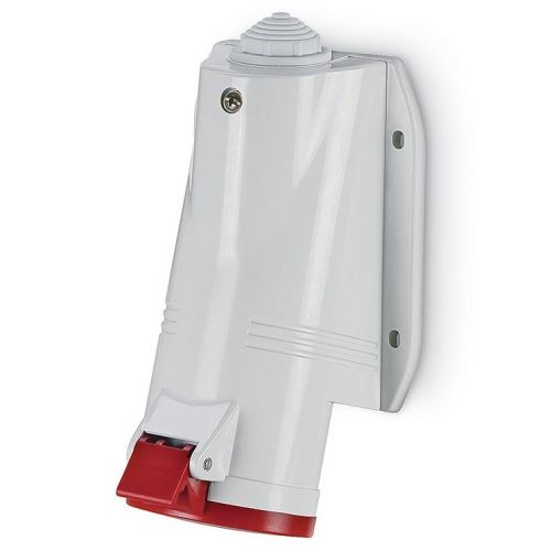 SCAME OPTIMA ZÁSUVKA NÁSTĚNNÁ ŠIKMÝ BOX 3P+N+E 16A 6H/380-415 V 50/60 HZ IP44/IP54 513.165