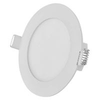 LED vestavné svítidlo NEXXO, kruhové, bílé, 7W, neutrální bílá ZD1125